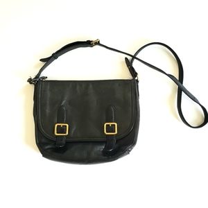 Frye Lily black crossbody messenger bag